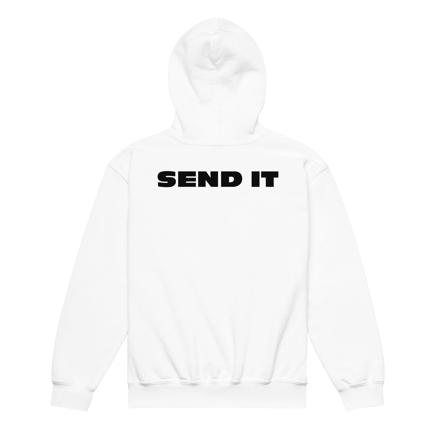 send it youth hoodie